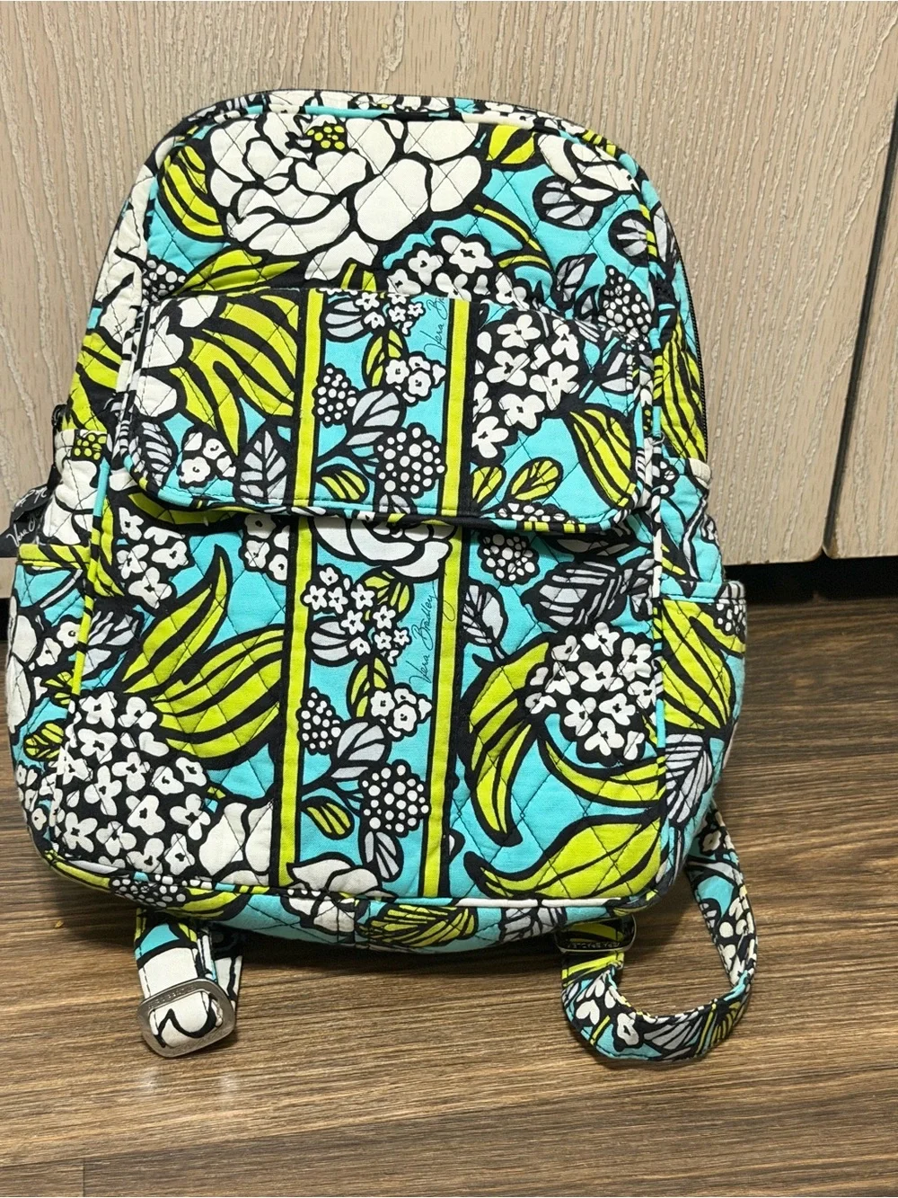 Vera Bradley | Bags | Vera Bradley Aqua Lime And White 